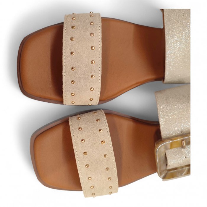 Sandàlies taló baix amb planta de gel econòmiques - 3