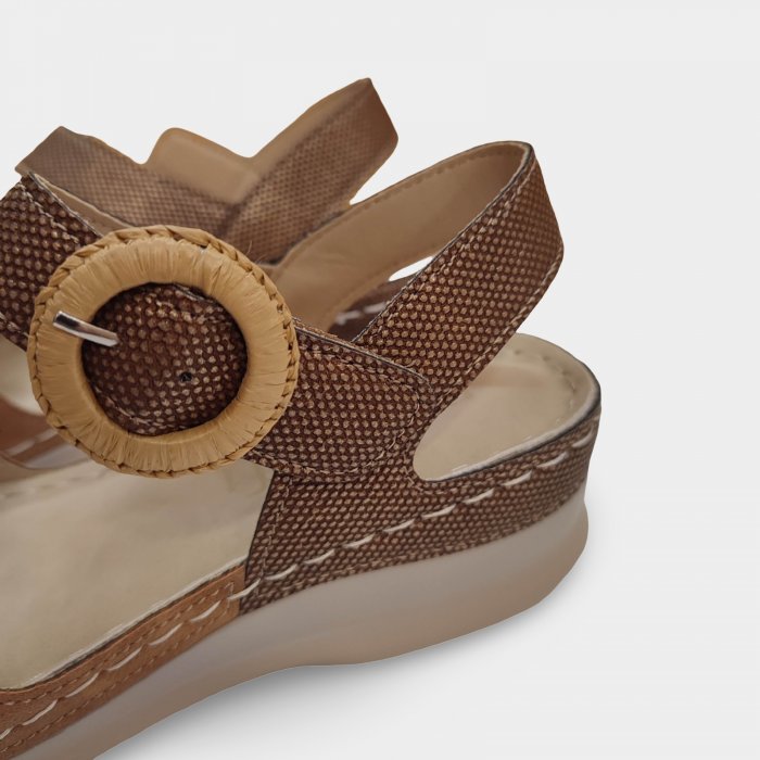 Sandàlies velcros My Soft falca baixa - 3