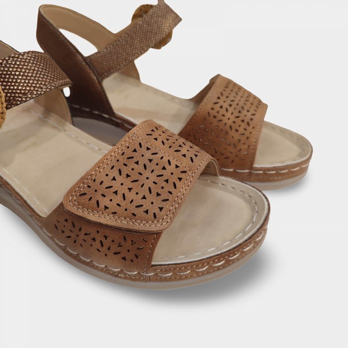 Sandàlies velcros My Soft falca baixa - 4