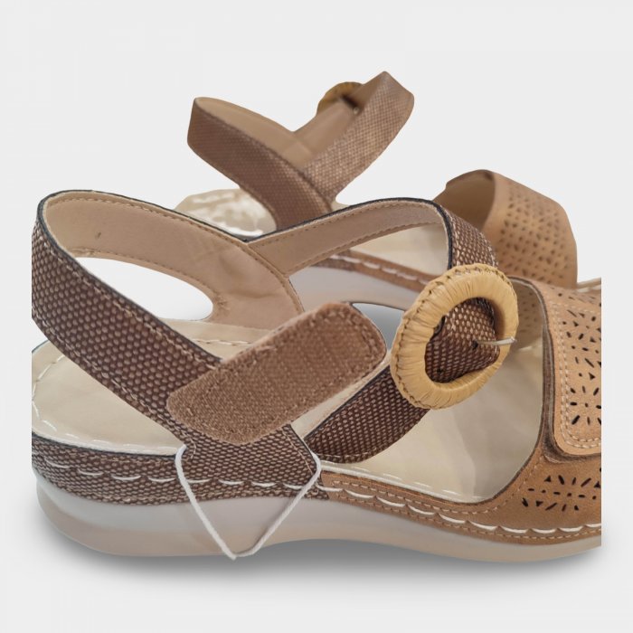 Sandàlies velcros My Soft falca baixa - 5