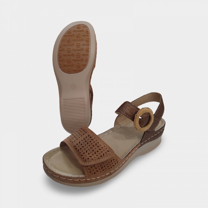 Sandàlies velcros My Soft falca baixa - 7