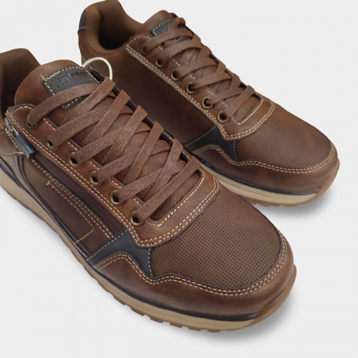 Sabatilla casual Refresh cremallera - 2
