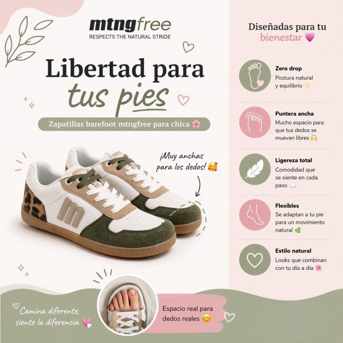Sabatilles barefoot casuals Mustang - 7