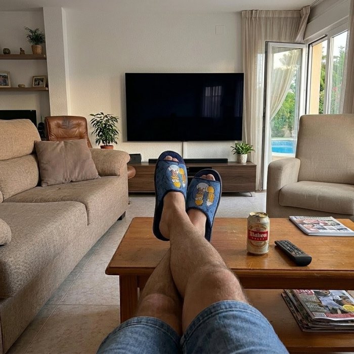 Zapatillas casa Homer Simpson hombre verano - 4