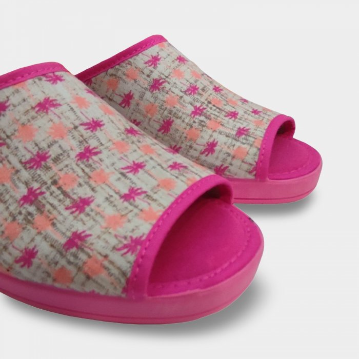 Chinelo Anabela Feminino de Verão | Lona Macia e Sola Antiderrapante - 3