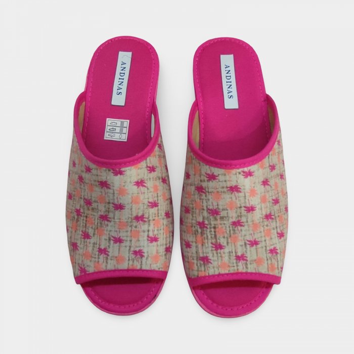 Chinelo Anabela Feminino de Verão | Lona Macia e Sola Antiderrapante - 4