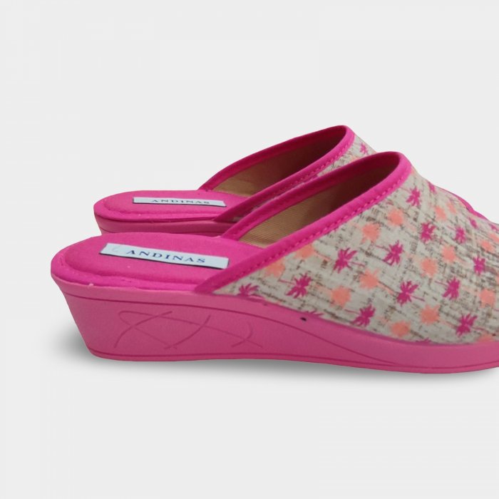 Chinelo Anabela Feminino de Verão | Lona Macia e Sola Antiderrapante - 6