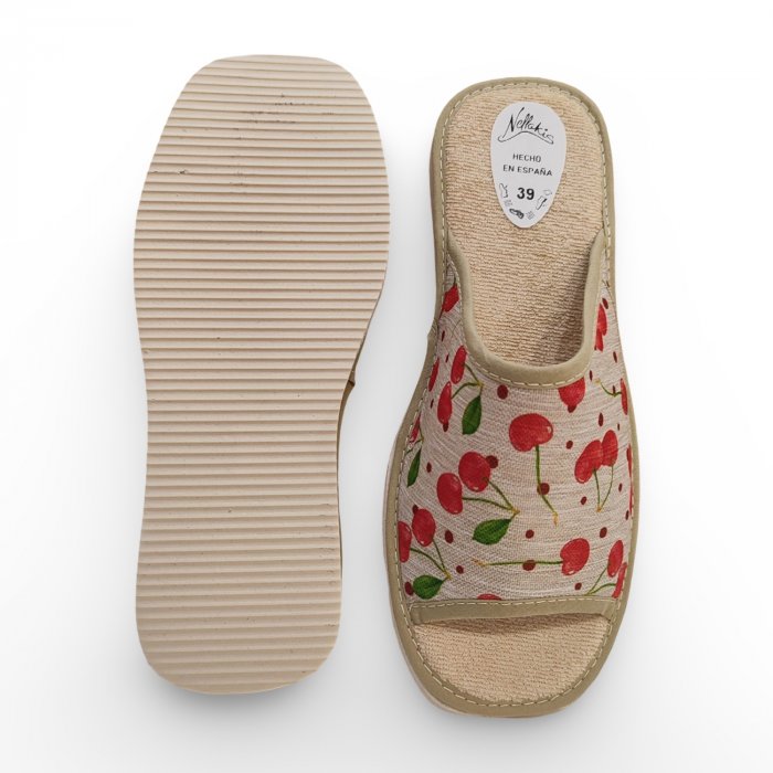 Zapatillas de Casa Verano Cerezas | Ligeras, Transpirables - 2