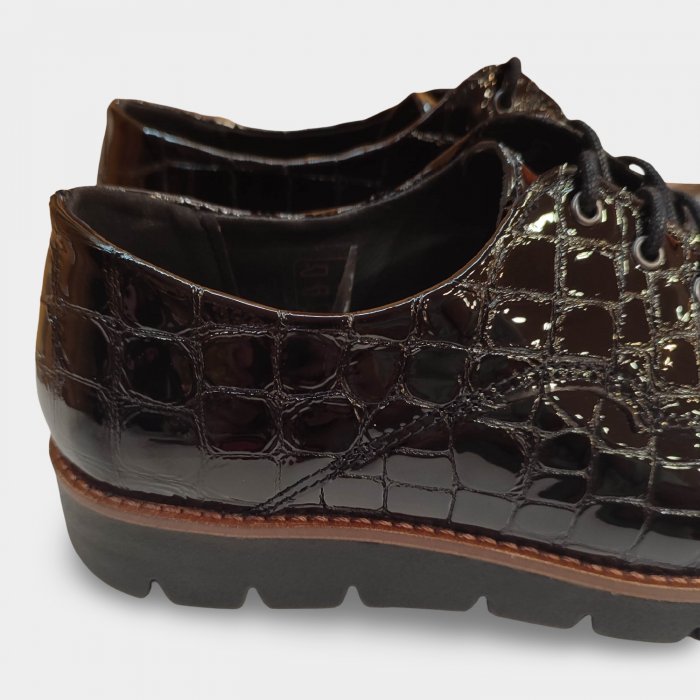 Zapatos Doctor Cutillas Mujer Negros | Piel y Charol - 2