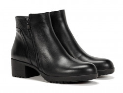 Botines Fluchos Aliss dynergy tacón negro
