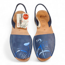 Menorquinas Ria bicicleta pintada a mano