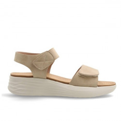 Sandalias con dos velcros Mysoft planta blanda