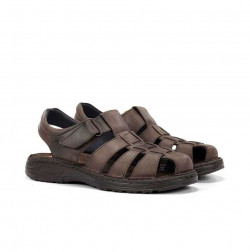 Sandalias fluchos hombre económicas marrones