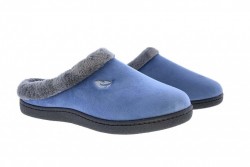 Zapatilla casa destalonada plantilla extraible PlumaFlex jeans