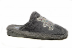 Zapatillas casa Andinas osito gris