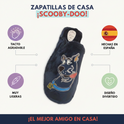 Zapatillas de hombre graciosas para casa con perro divertido