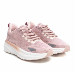 Zapatillas deportivas suela gruesa rosa