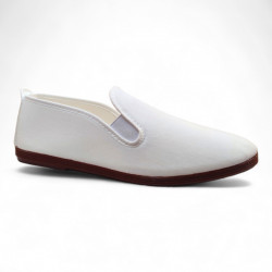 Zapatillas Kong Fu chinas lona blanco