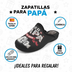 Zapatillas para regalar Ser Papa es un Honor, de casa