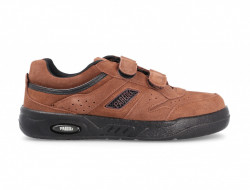 Zapatillas Paredes marrones con velcro Ecology