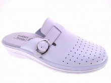 Zuecos sanitarios - farmacia blancos piel