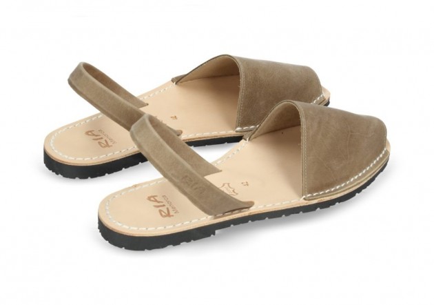 Avarca Menorquina Ria hombre piel - 3