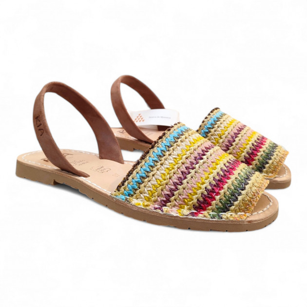 Avarcas Menorquinas Ria auténticas multicolor - 1