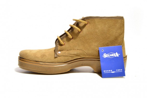 Botín atado Segarra piel natural - 2