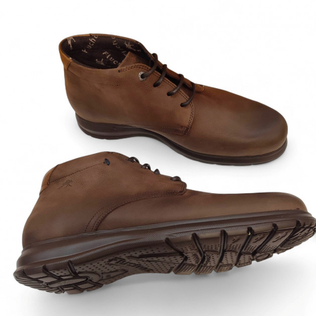 Botín Fluchos F0605 Light piel desert castaño - 3