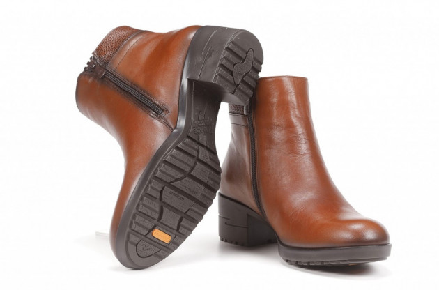 Botines Fluchos F1367 dynergy piel tacón cuero - 2