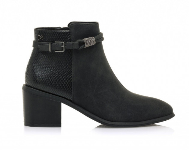 Botines Maria Mare 63268 negro tacón - 2