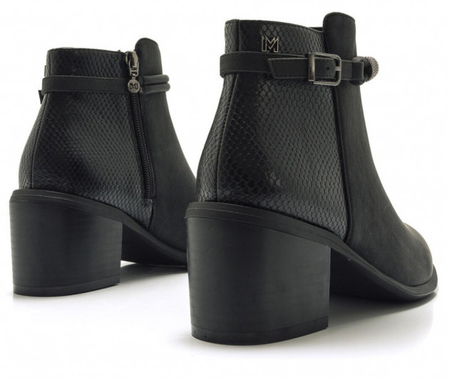 Botines Maria Mare 63268 negro tacón - 3