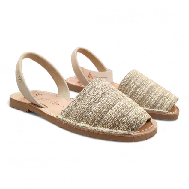 Menorquinas Ria elegantes platino - 1