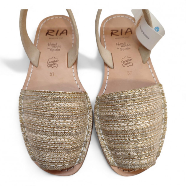 Menorquinas Ria elegantes platino - 2