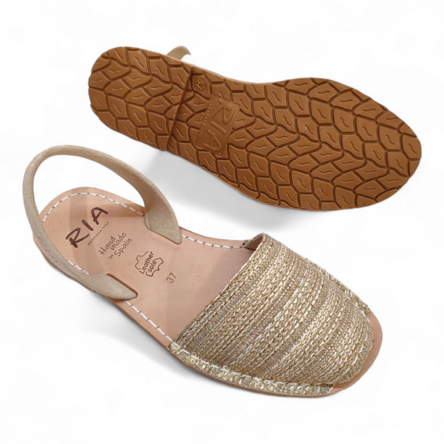 Menorquinas Ria elegantes platino - 3