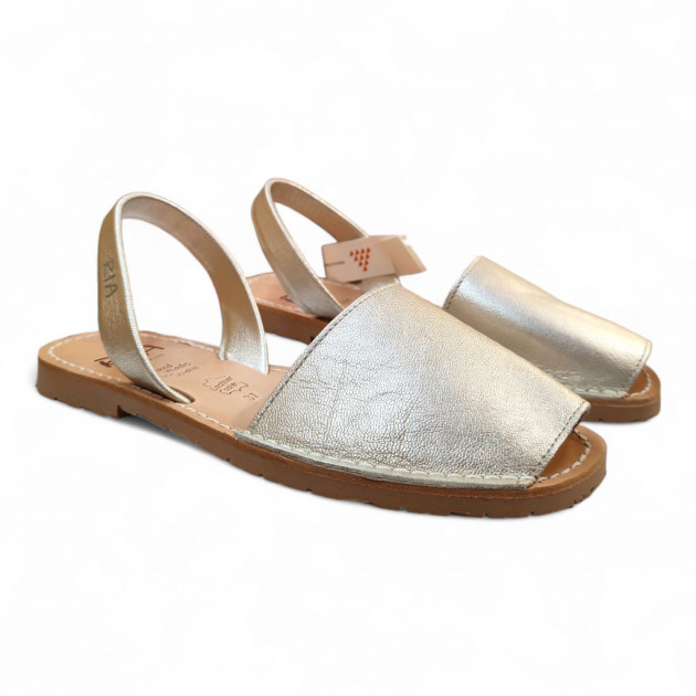 Menorquinas Ría pearl metalizadas - 1