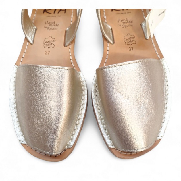 Menorquinas Ría pearl metalizadas - 3