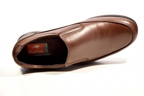 Mocasín Fluchos Luca 8499 piel castaño - 3