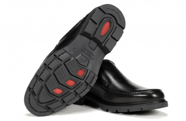 Mocasín piel Fluchos F1606 Impulse negro - 2