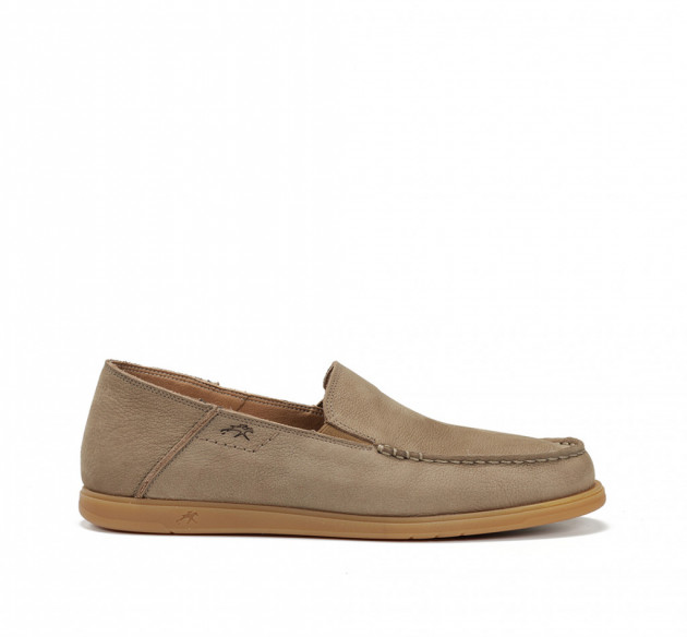 Mocasines Fluchos verano beige kiowa piel - 1