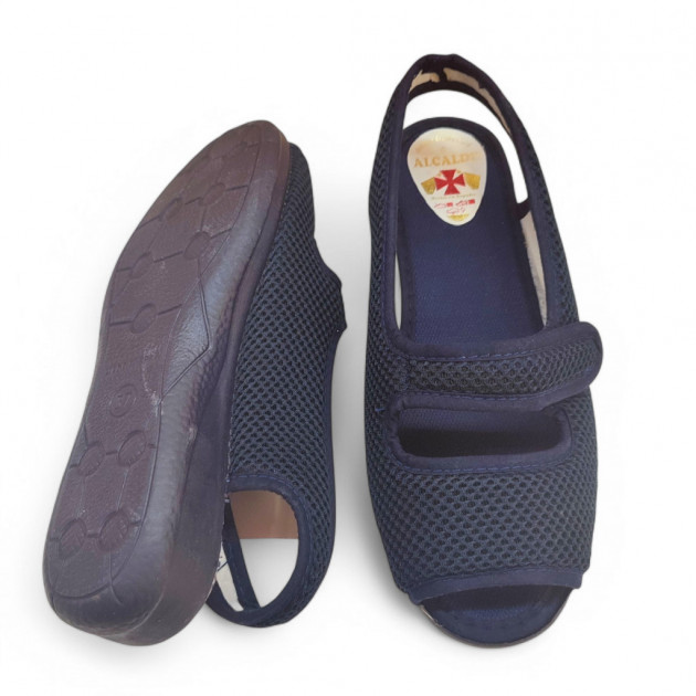 Sandalias de calle y casa con velcro baratas - 3