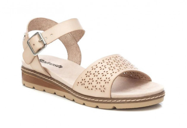 Sandalias planas con un poco de cuña hielo - 2