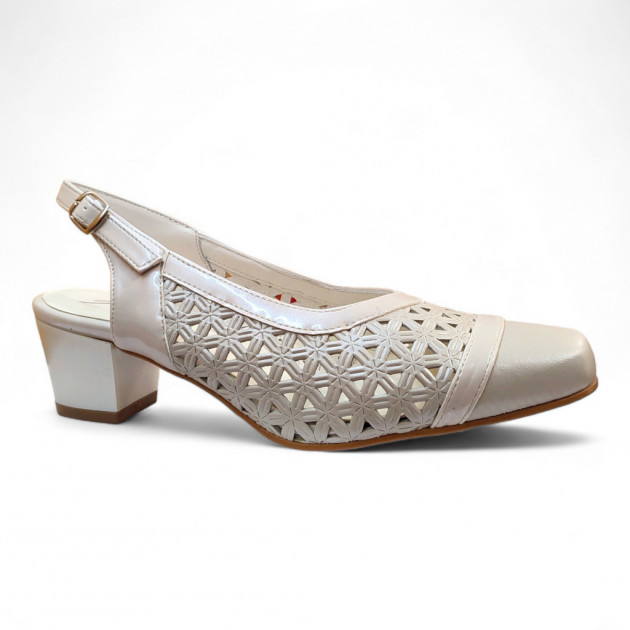 Sandalias vestir ANCHO ESPECIAL tacón bajo - 1