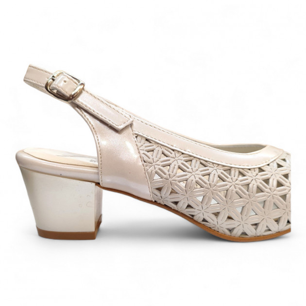 Sandalias vestir ANCHO ESPECIAL tacón bajo - 3