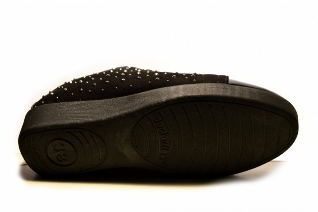 Sport casual Doctor Cutillas negro brillos - 3