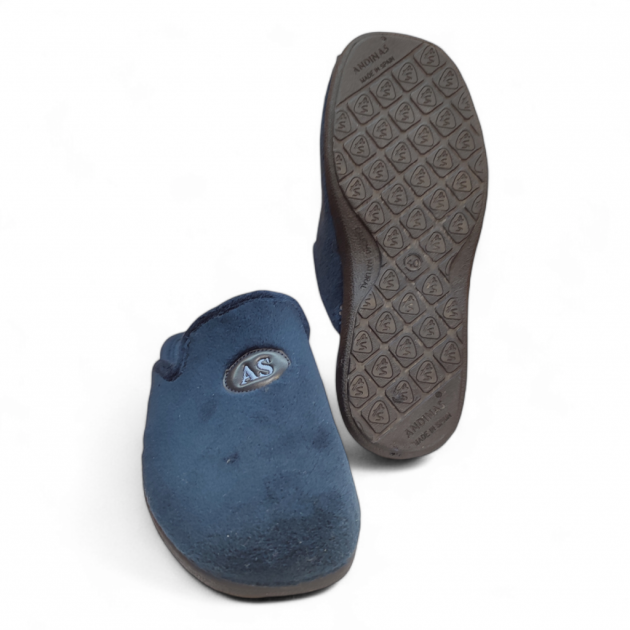 Zapatilla casa destalonada Andinas marino invierno - 3