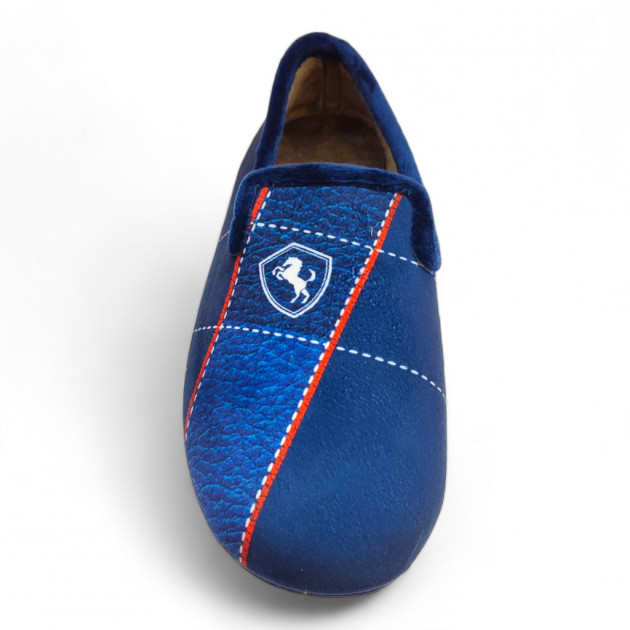 Zapatillas casa cerradas Alcalde azul económicas - 3