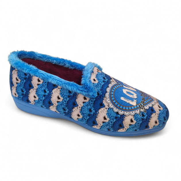 Zapatillas casa cerradas de mujer invierno ecónomicas - 1