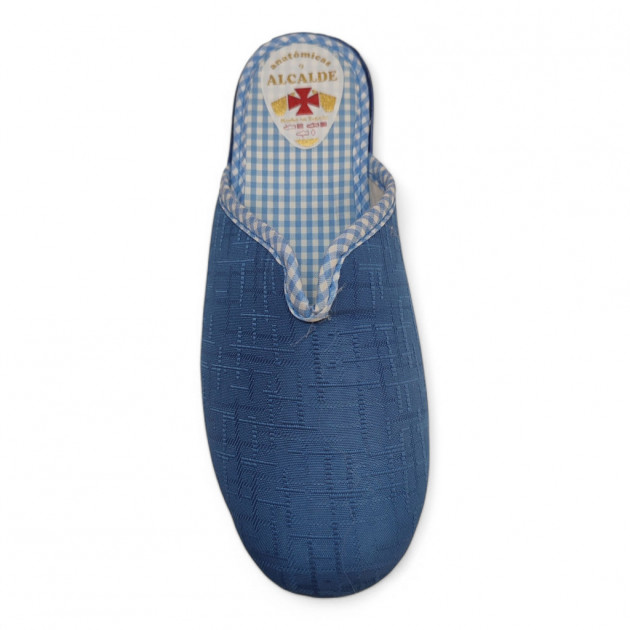 Zapatillas casa entretiempo de lona aguamar - 2