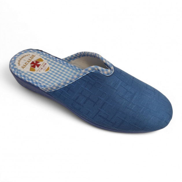 Zapatillas casa entretiempo de lona aguamar - 3